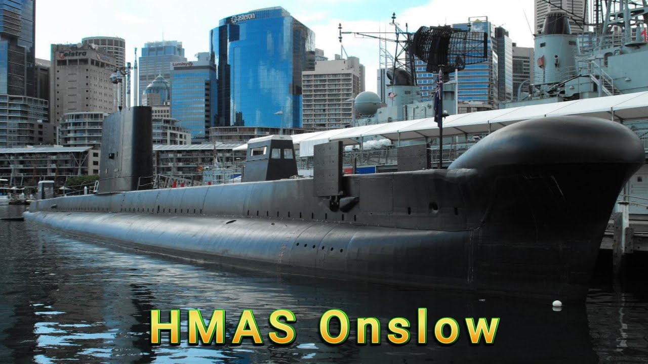 The HMAS Onslow Submarine at Darling Harbour.