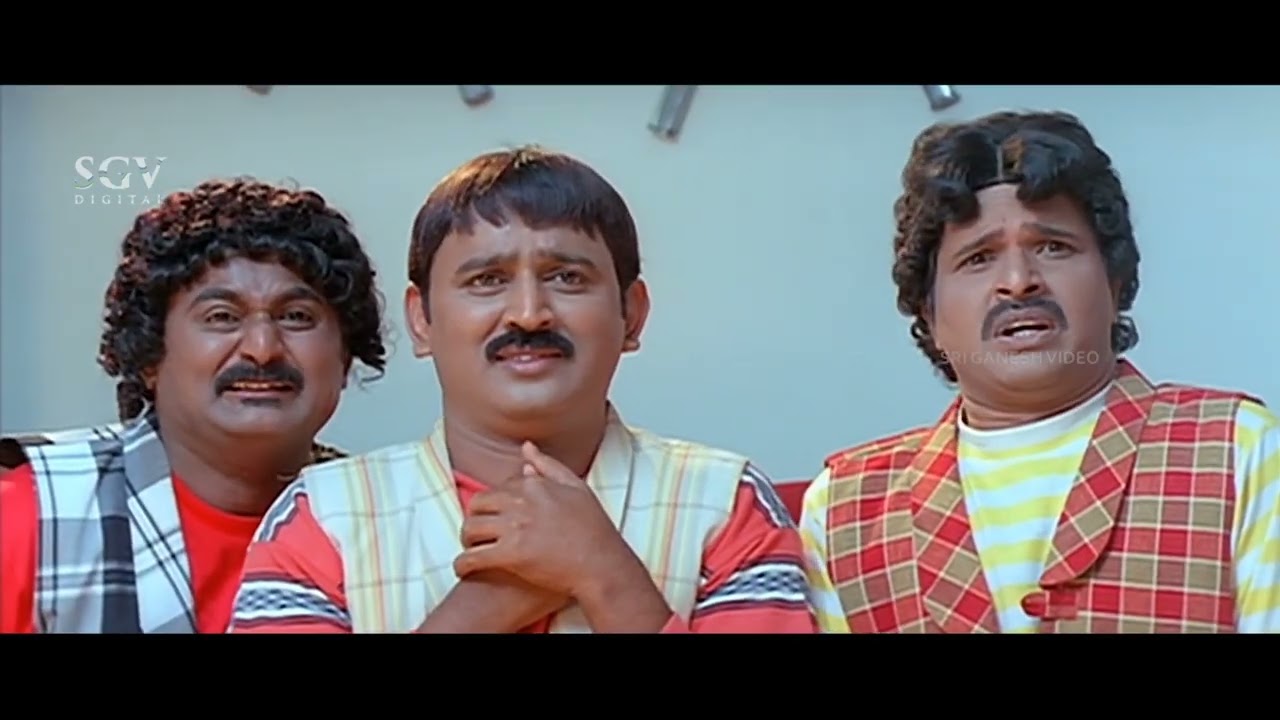 Narayan Komal Ramesh Aravindh Comedy Scene   Kannada Super Funny Scene 😂 Umashree Mass Entry
