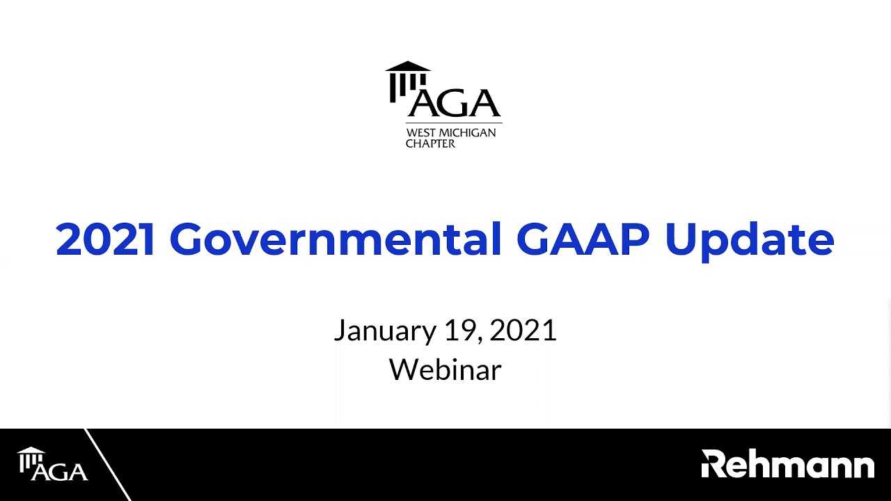2021 Governmental GAAP Update