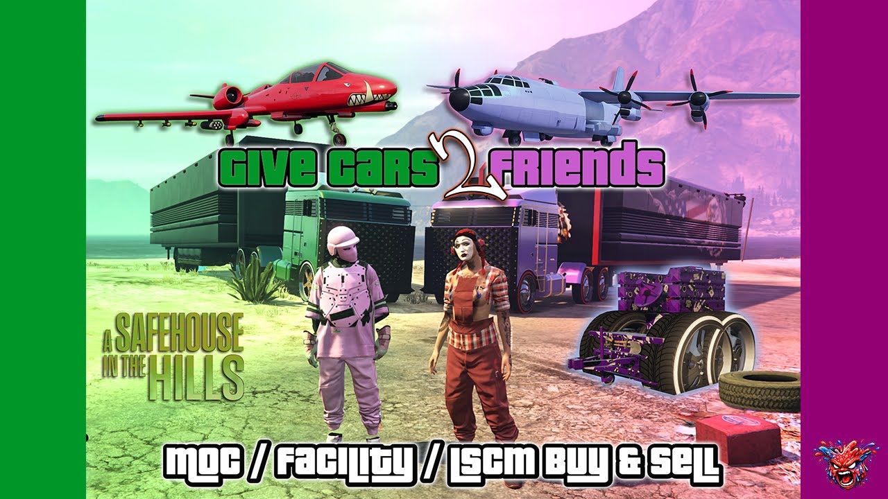 GTA5 Online - Modded Cars/Planes/SVW - GC2F/LSCM