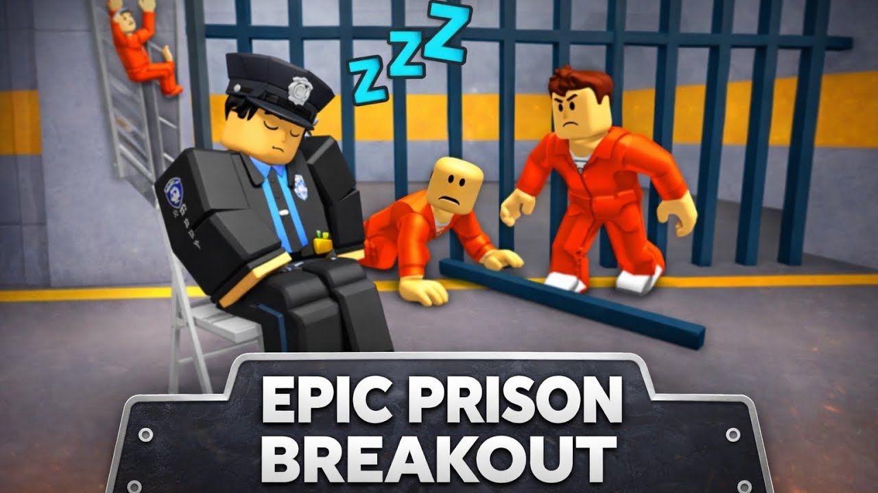 EPIC PRISON BREAKOUT X IN ROBLOX | 