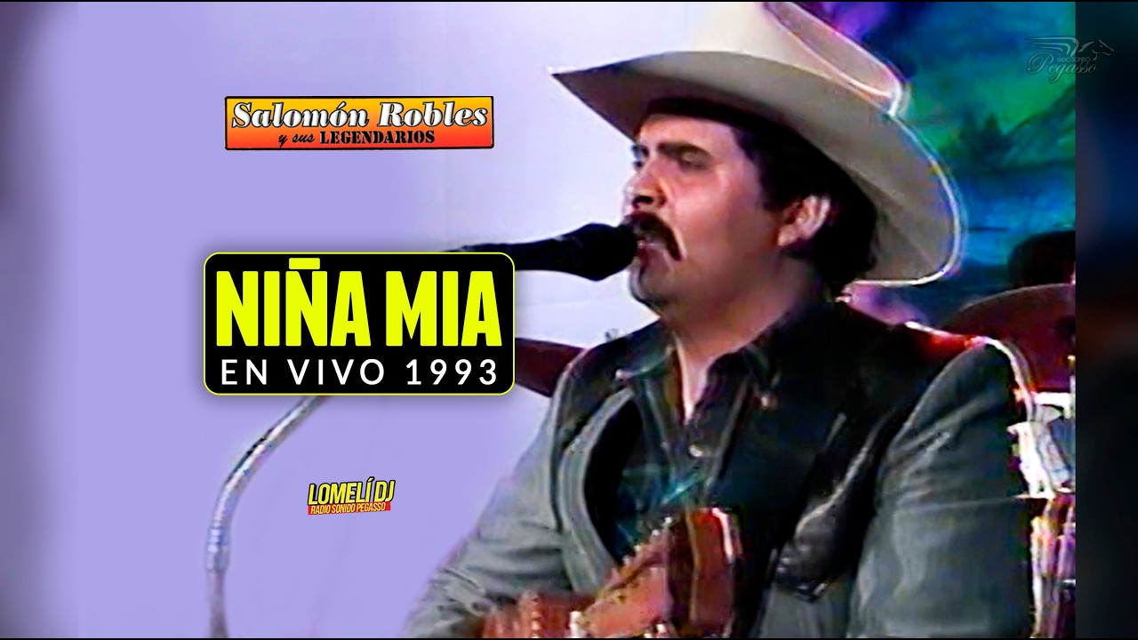 Así Sonaba “NIÑA MÍA” | Salomón Robles EN VIVO (1993)
