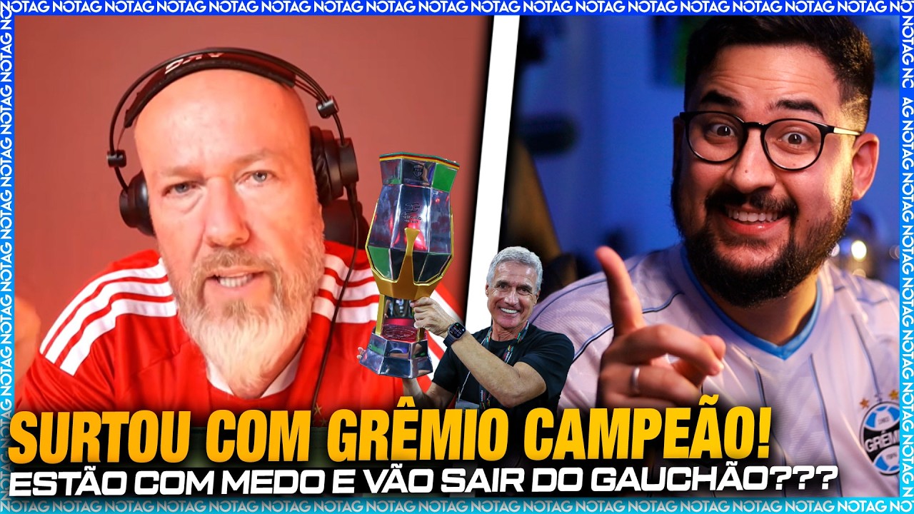 🚨GRÊMIO CAMPEÃO e BALDASSO ENLOUQUECEU! NÃO QUEREM MAIS DISPUTAR, ESTÃO COM MEDO!