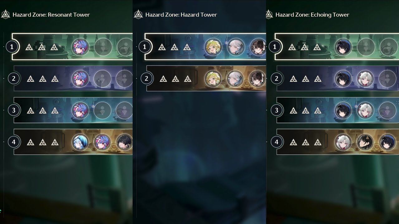 New WuWa Tower of Adversity | Jinhsi + Zhezhi | Wuthering Waves v2.1 ToA March 2025 Full Run