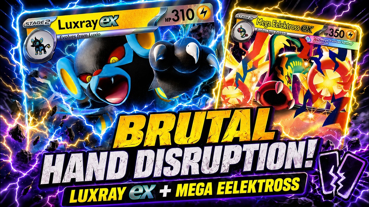 Luxray ex Hand Disruption &mdash; это на самом деле жестоко.