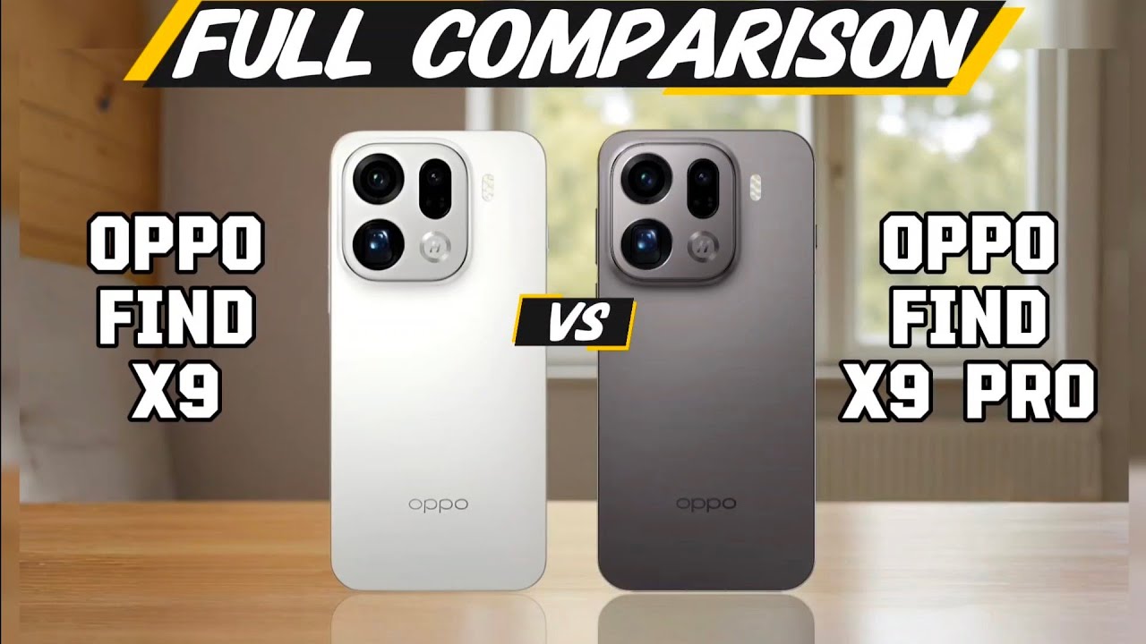 Oppo Find X9 vs Oppo Find X9 Pro ⚡ || Which one is best 🤔? Let's find out 🕵️....