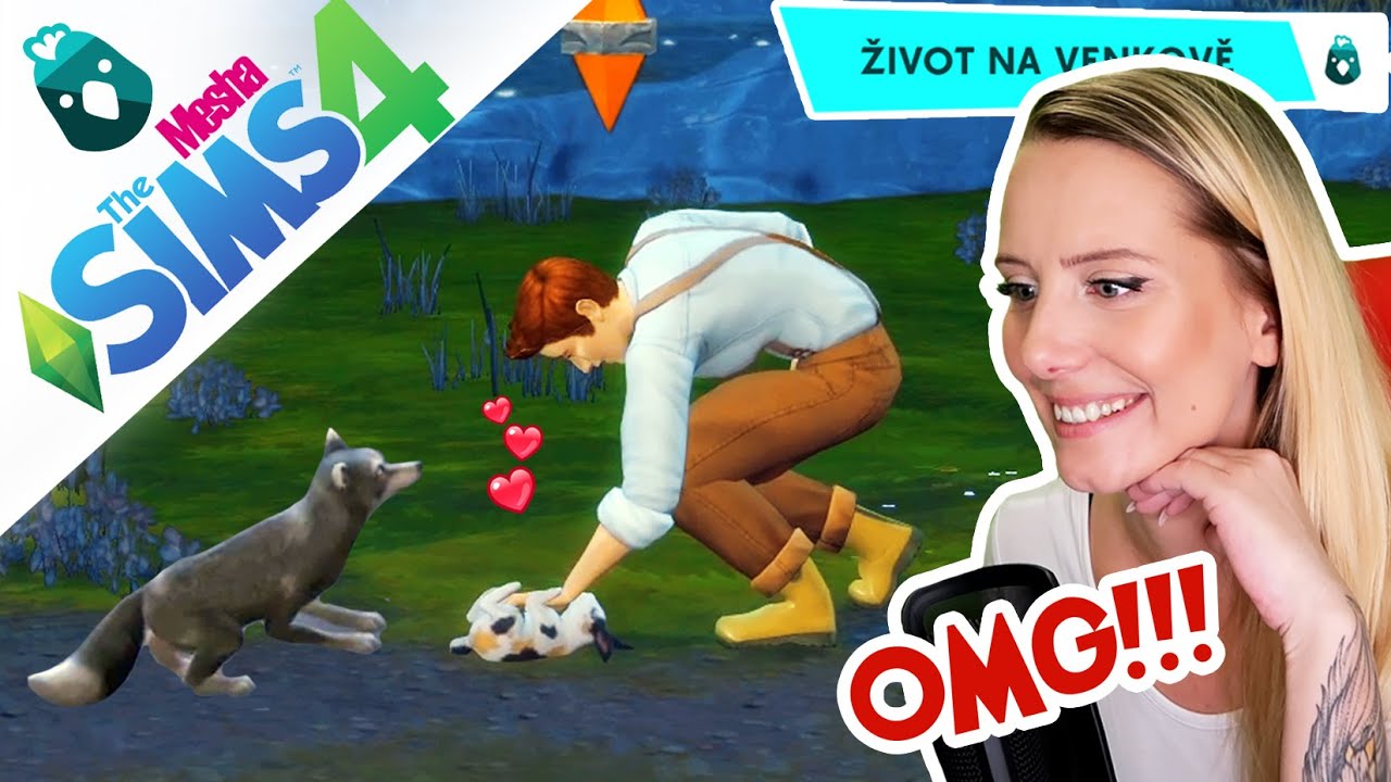DIVOKÁ ZVÍŘATA - MAZLÍČCI NEBO BESTIE? ● The Sims 4 -  ŽIVOT NA VENKOVĚ 02 🐄