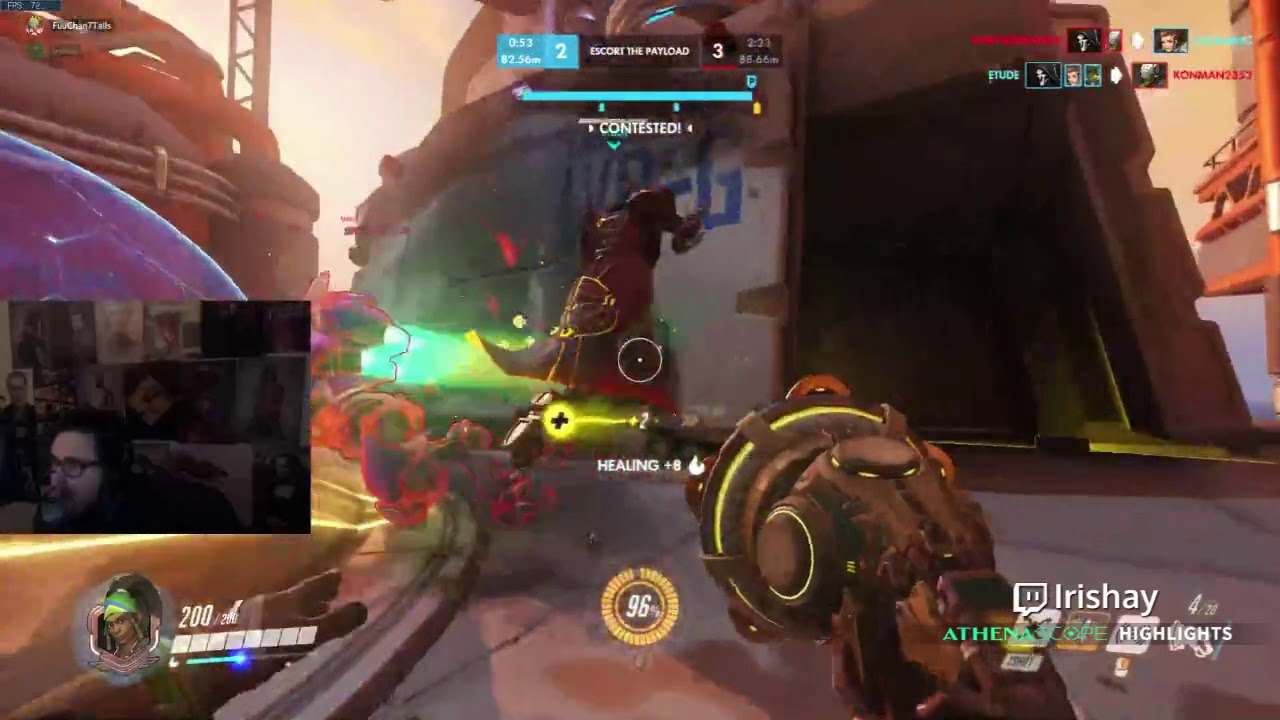 Overwatch - [Ranked] Heals for days! (AthenaScope Highlights)