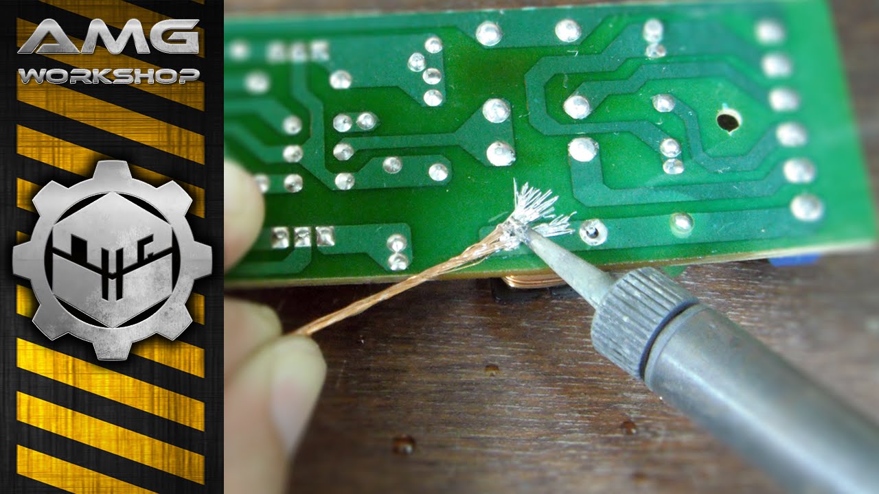 Tips'n Tricks : homemade solder wick / braid
