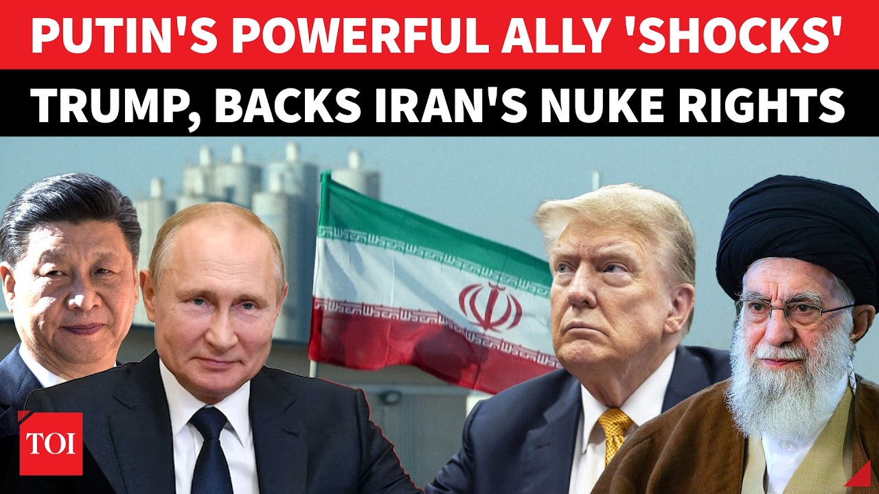 China Joins Iran-US 'War'? Trump 'STUNNED' As Xi Throws Weight Behind Tehran's Nuclear Rights
