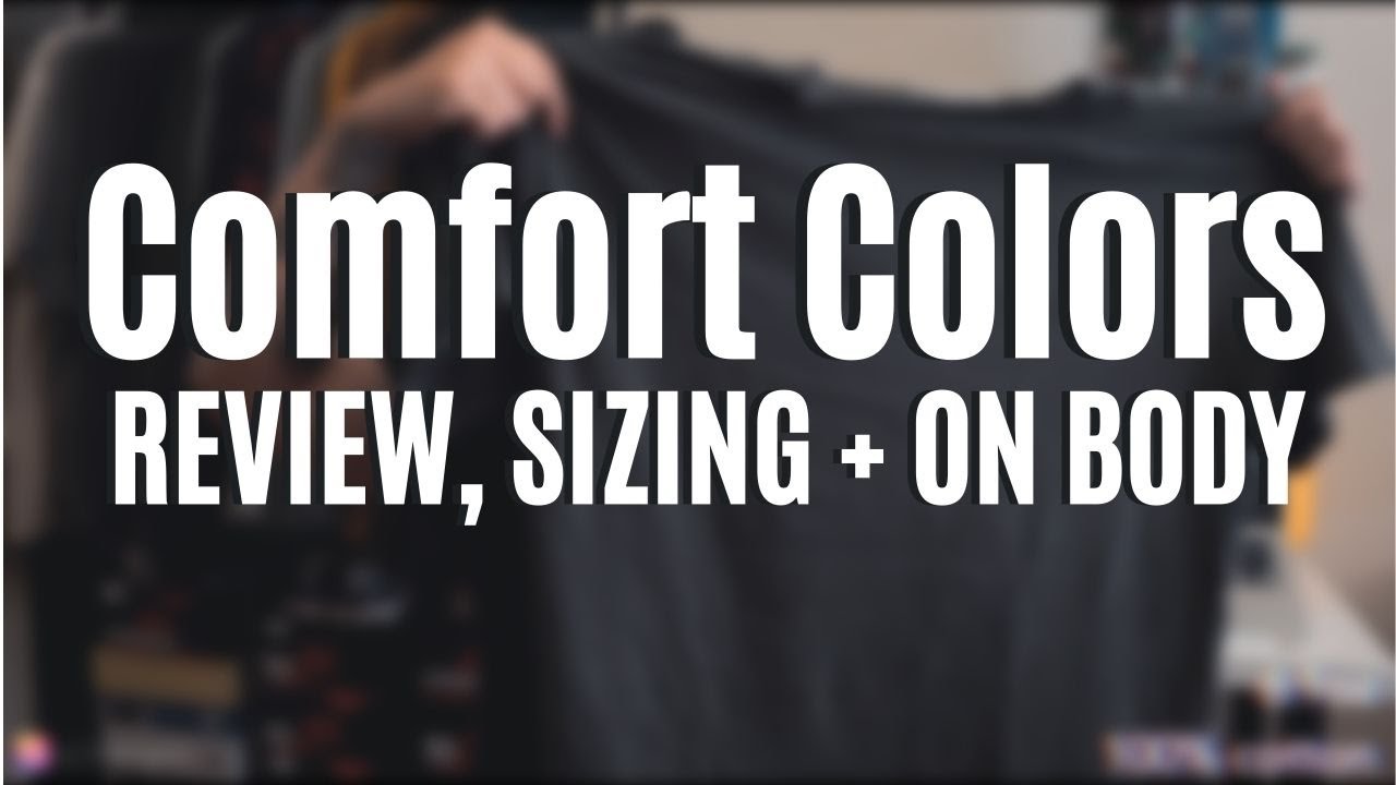 COMFORT COLORS REVIEW, SIZING + ON BODY | HEAVY WEIGHT 1717