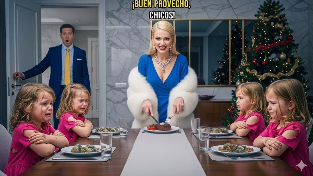 Un Millonario Regresa a Casa en Navidad y Queda en Shock al Ver Qué Come su Hijo…