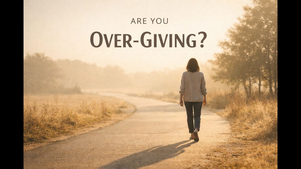 ARE YOU OVER-GIVING? | Being Available Should Be a Choice, Not a Guilt| English podcast |Podcast