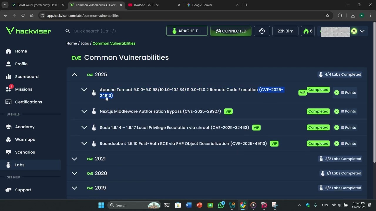 Hackviser : Apache APISIX Default Admin API Token Remote Code Execution (CVE-2020-13945)