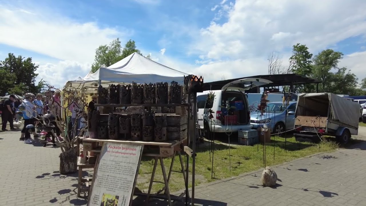 Der Rügen-Markt in Thiessow - Mai 2024