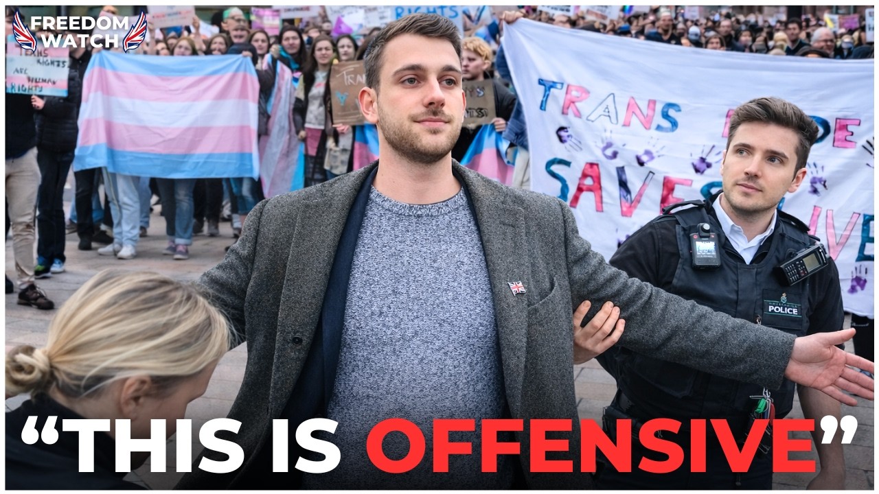 Police STEAL Our Banners & Threaten Arrest For Debating!