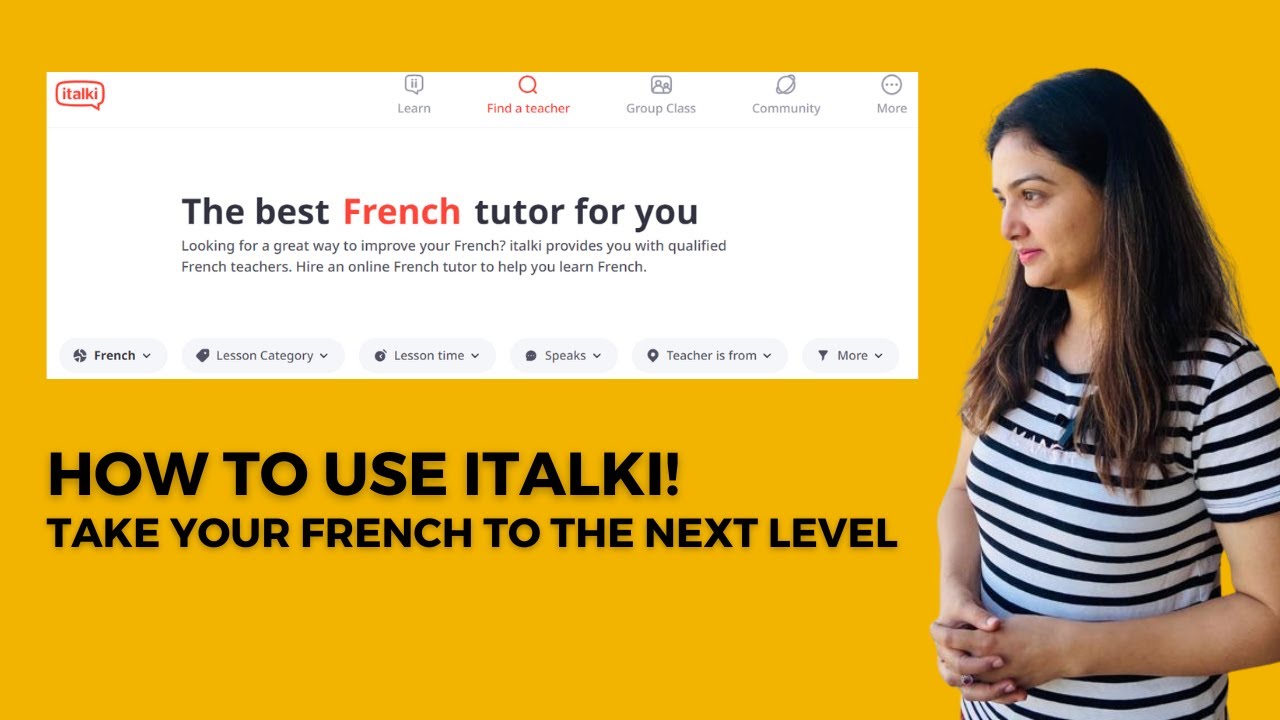 Find a personal language tutor on italki | Quick tutorial