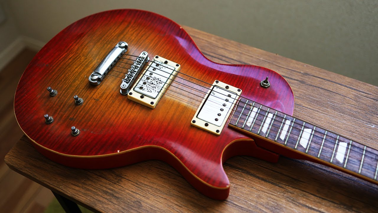 Repairing the junkiest Les Paul type guitar ever