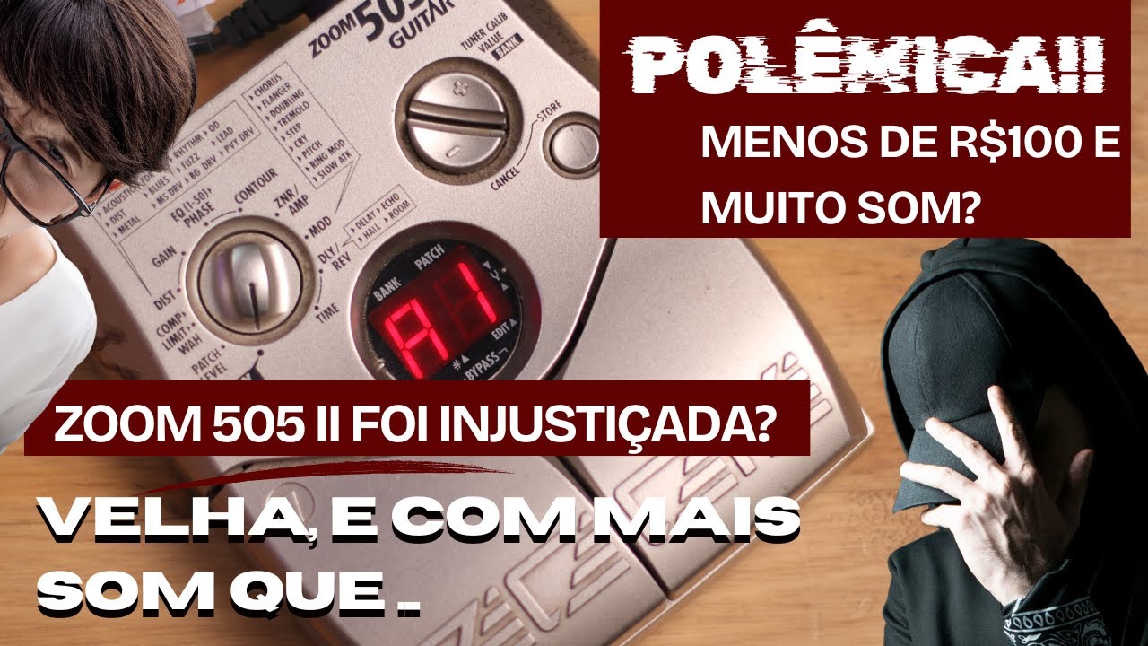 CUSTA MENOS QUE R$100 E TEM TIMBRE TOP? ZOOM 505 FOI INJUSTIÇADA? HORA DA VERDADE!
