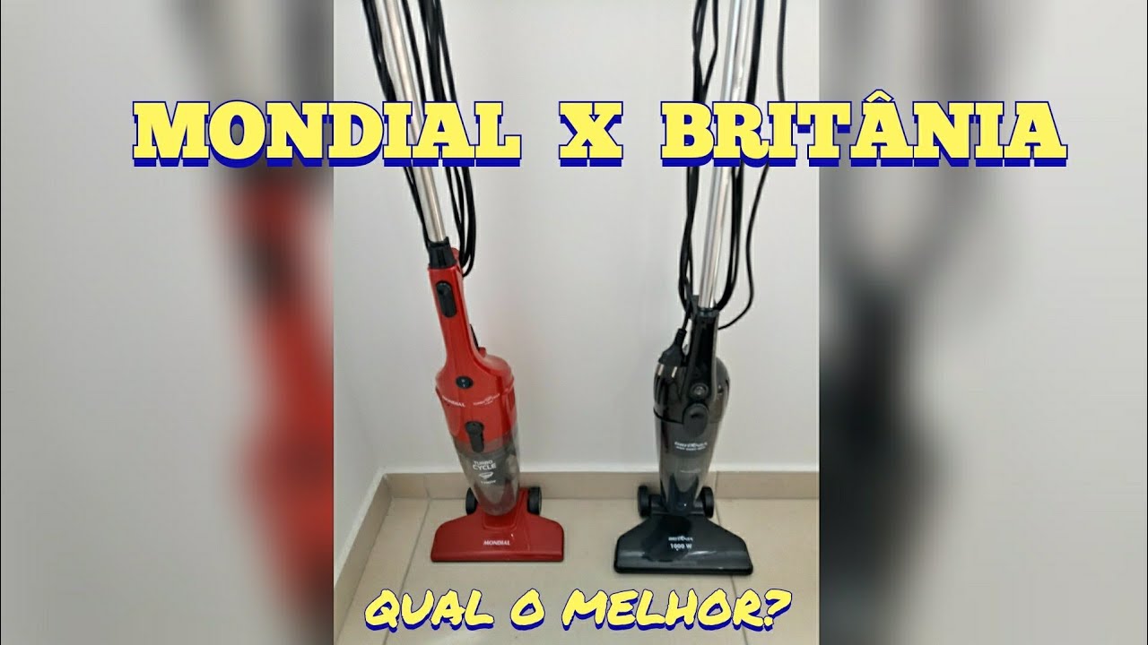 REVIEW ASPIRADOR DE PÓ MONDIAL TURBO CYCLE VS BRITÂNIA DUST OFF(OPINIÃO SINCERA)