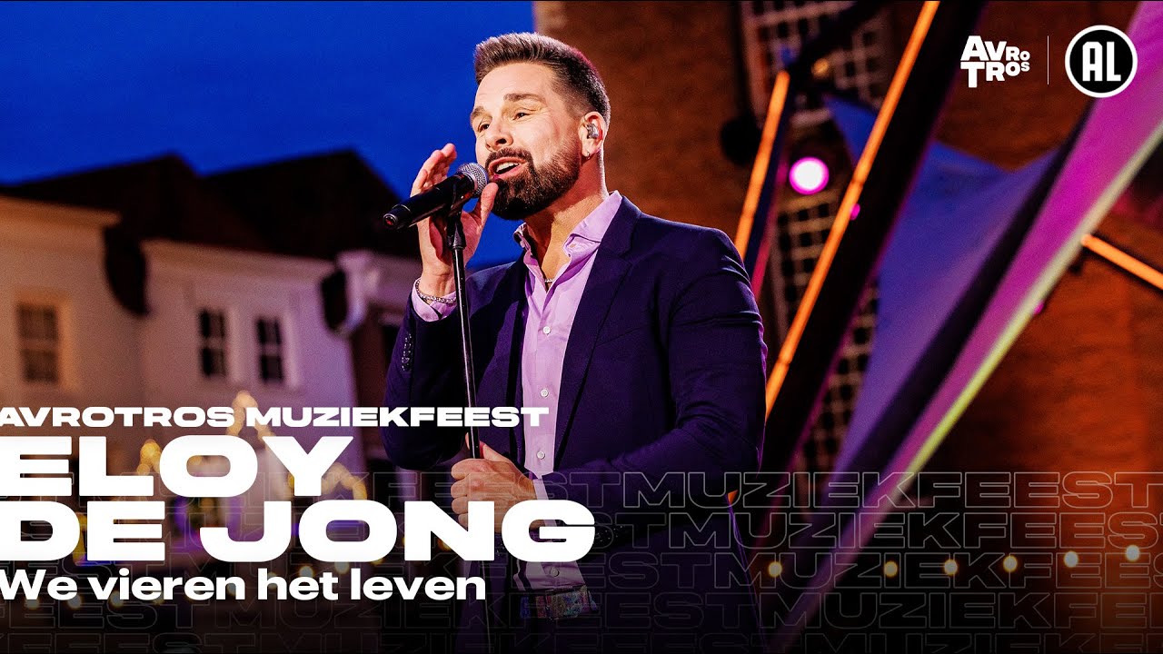 Eloy de Jong - We vieren het leven (LIVE) • Muziekfeest op het Plein 2024 // Sterren NL