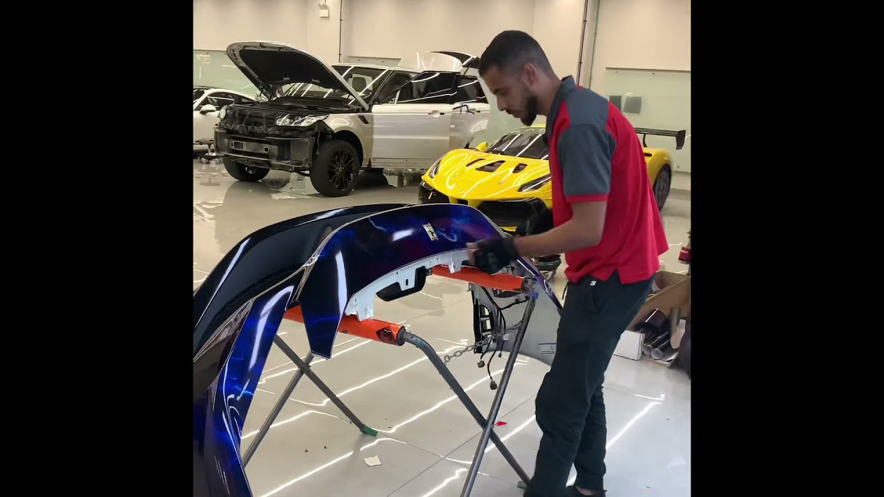 How to remove and fix Ferrari f8
