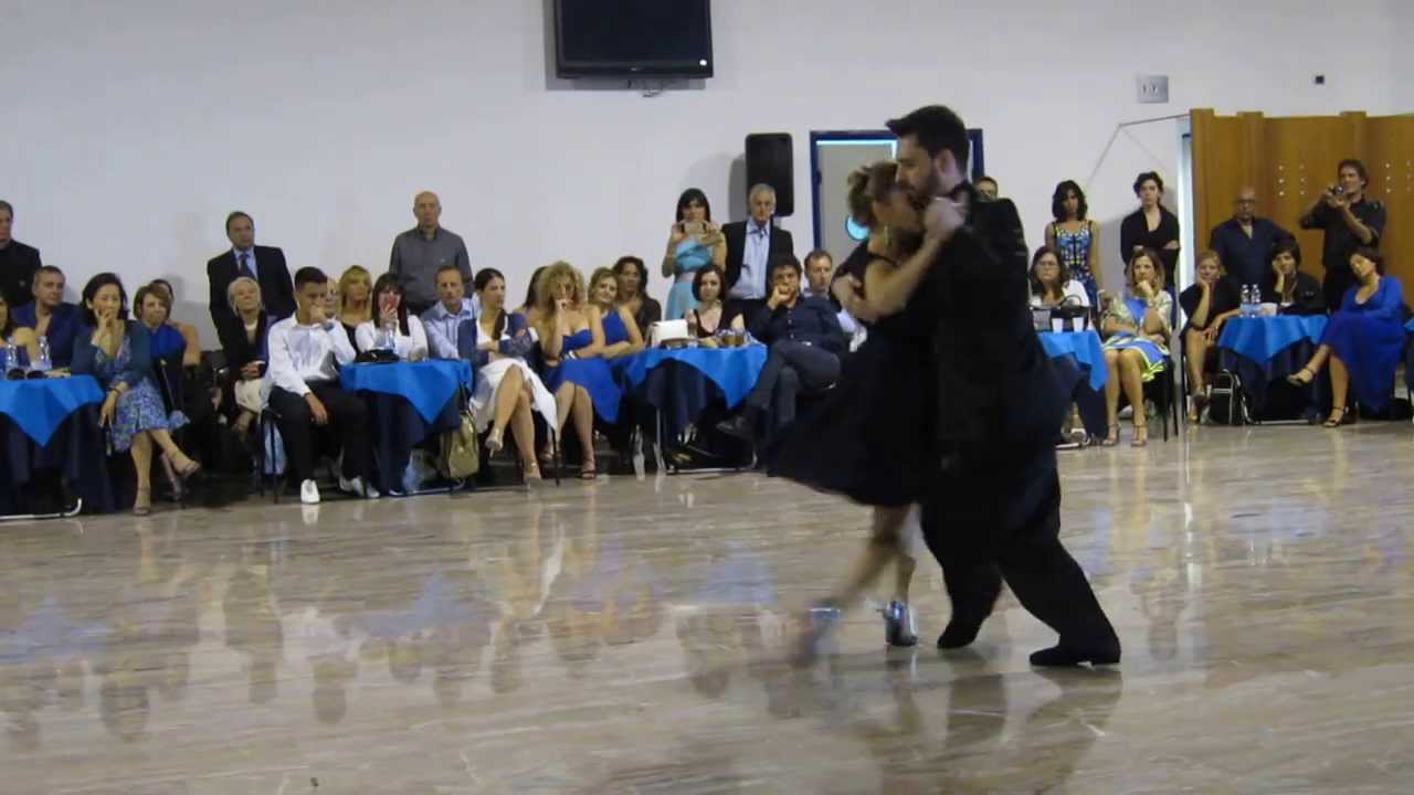 Javier y Noelia, tango El adios