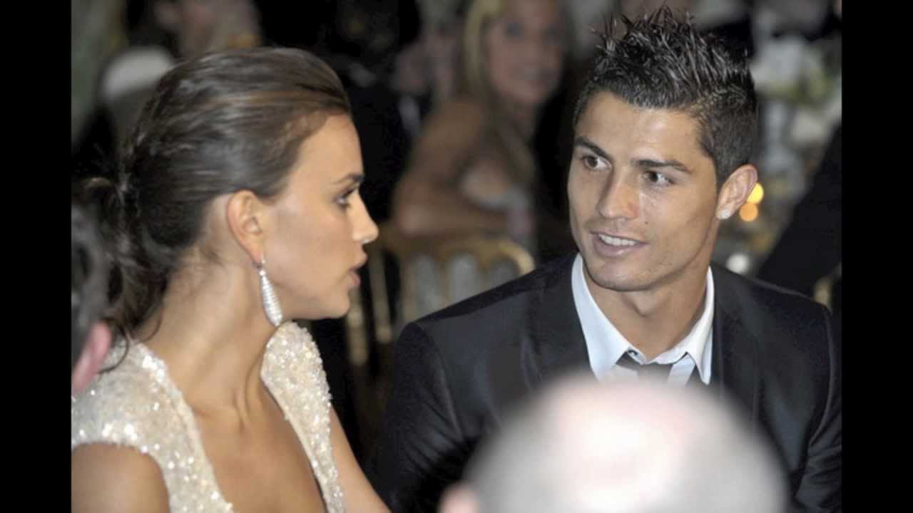 Model Irina Shayk & Real Madrid Cristiano Ronaldo Flirting & Happy