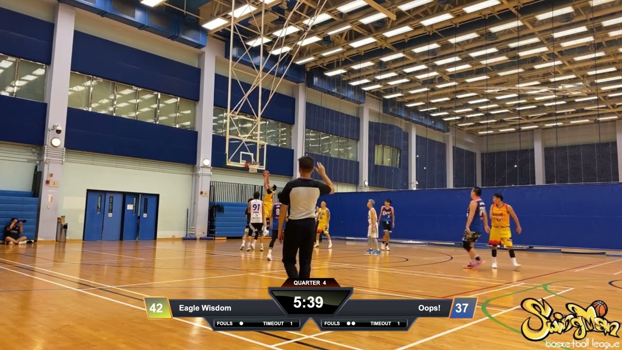 平日籃球聯賽 2023-09-26 將軍澳體育館 Eagle Wisdom VS Oops! Q4