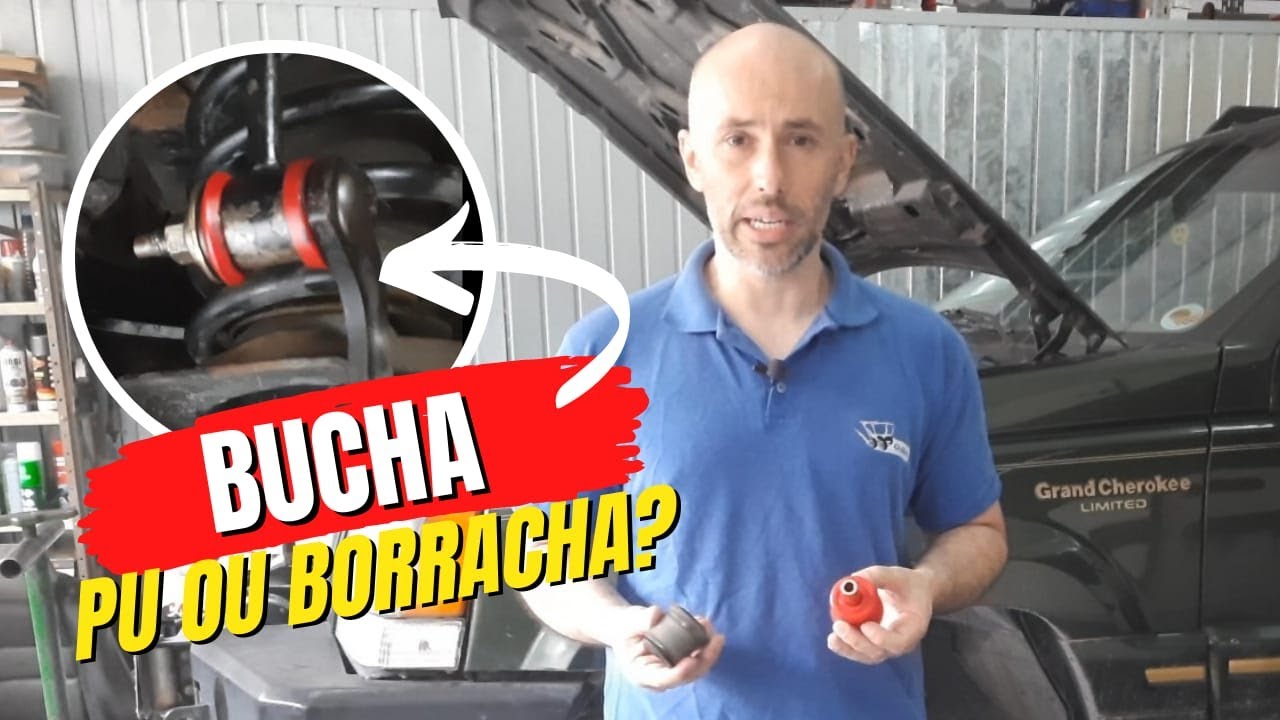 Buchas de Suspensão em PU ? Porque usar ? Vale a pena ? Resolvemos testar no Jeep Cherokee e ficou..