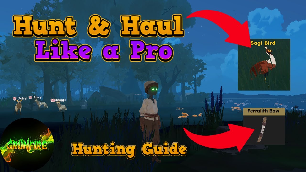Ultimate Bitcraft Hunting Guide: Hunt & Transport Sagi Birds!