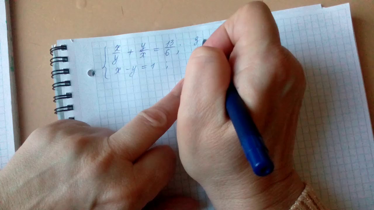 Розв'язування систем рівнянь методом заміни змінних