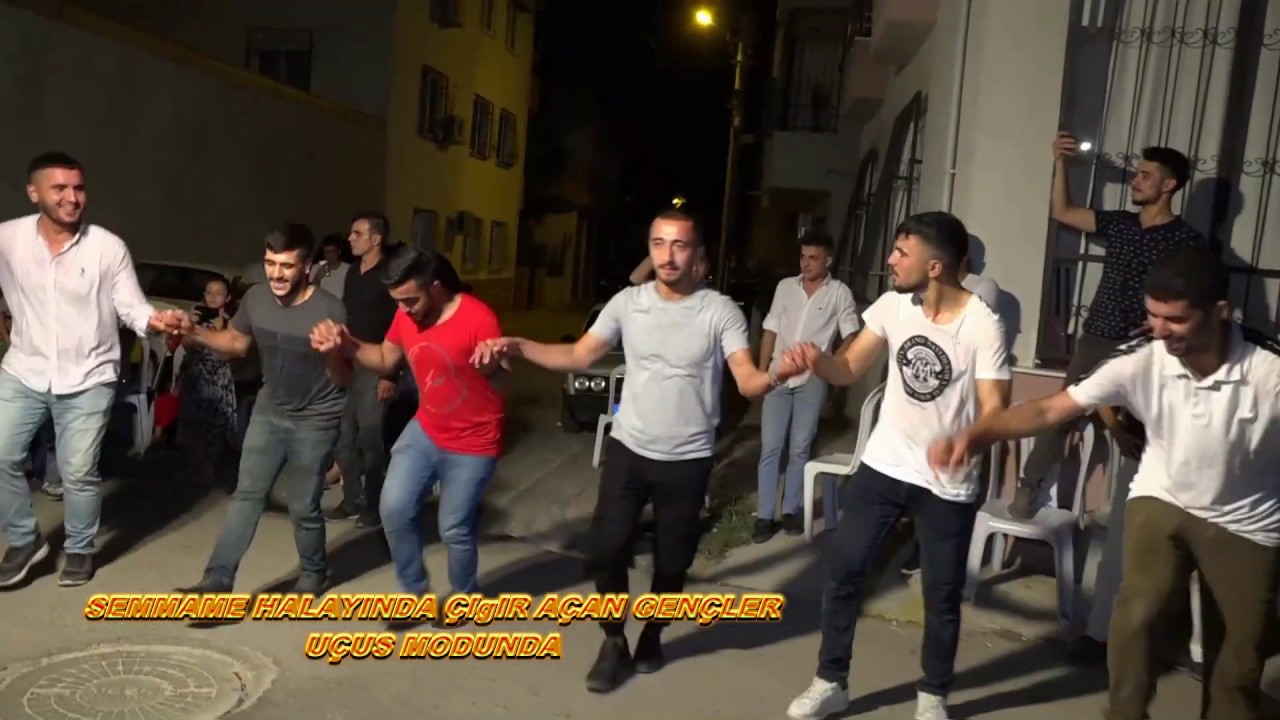 2019 Şemmame Halayı  Gençler Uçuş Modunda KARA ÇOBAN Ve Ekibi Kopmalık şemmame HipHap Tarzı..