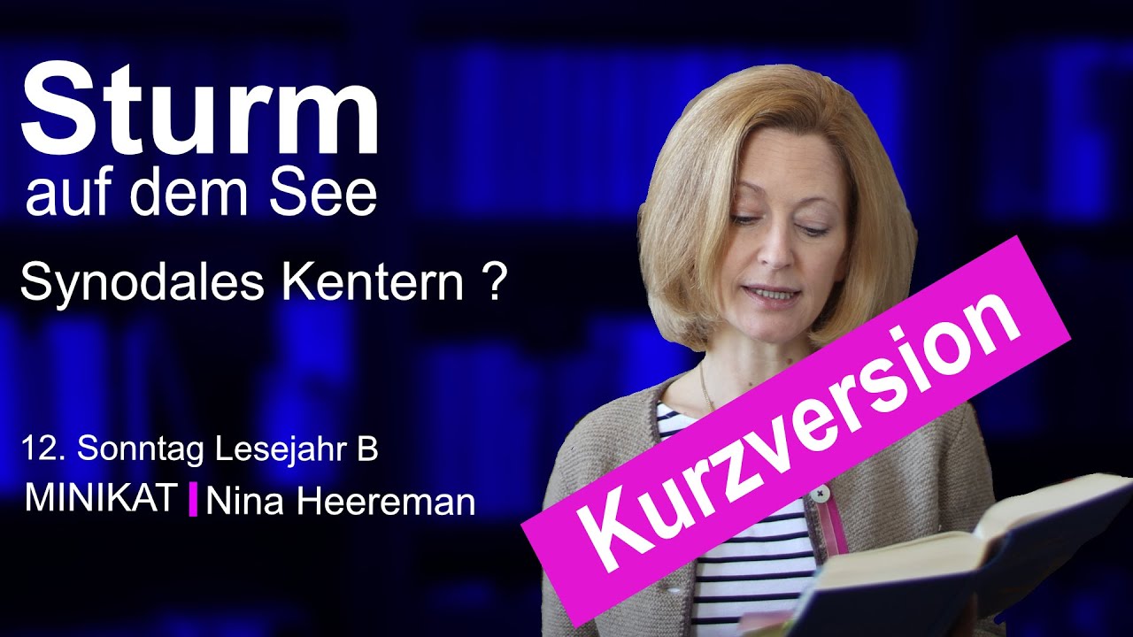 Ausschnitt aus dem Video: Sturm auf dem See – Synodales Kentern?