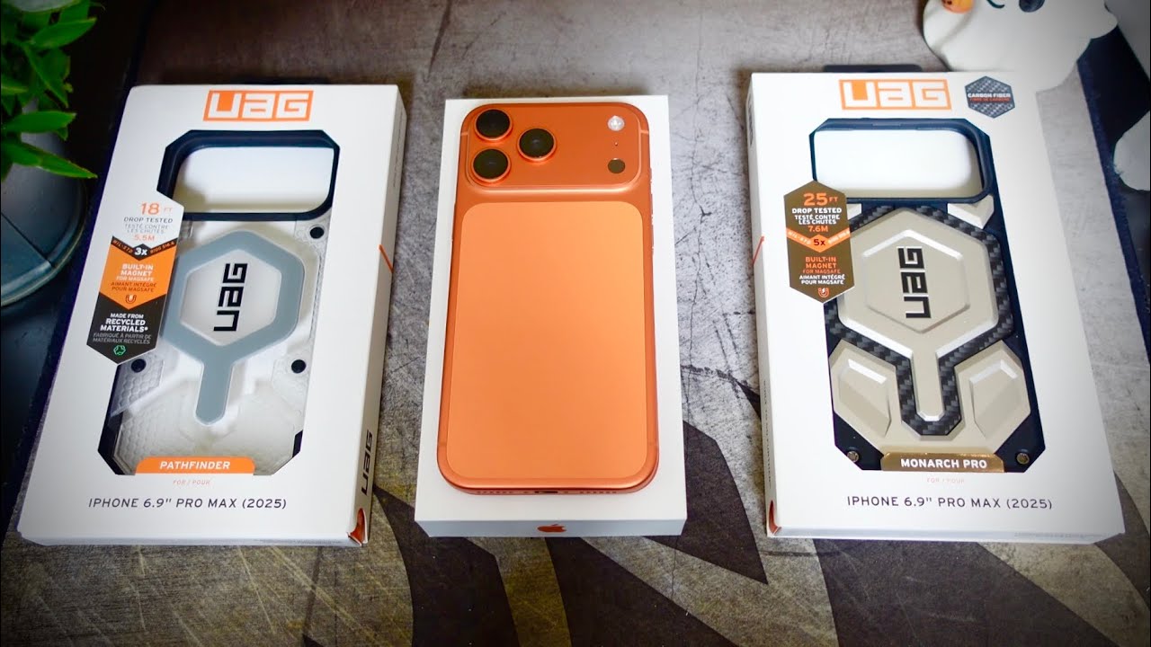 Чехол UAG для iPhone 17 Pro Max Pathfinder и Monarch Pro!