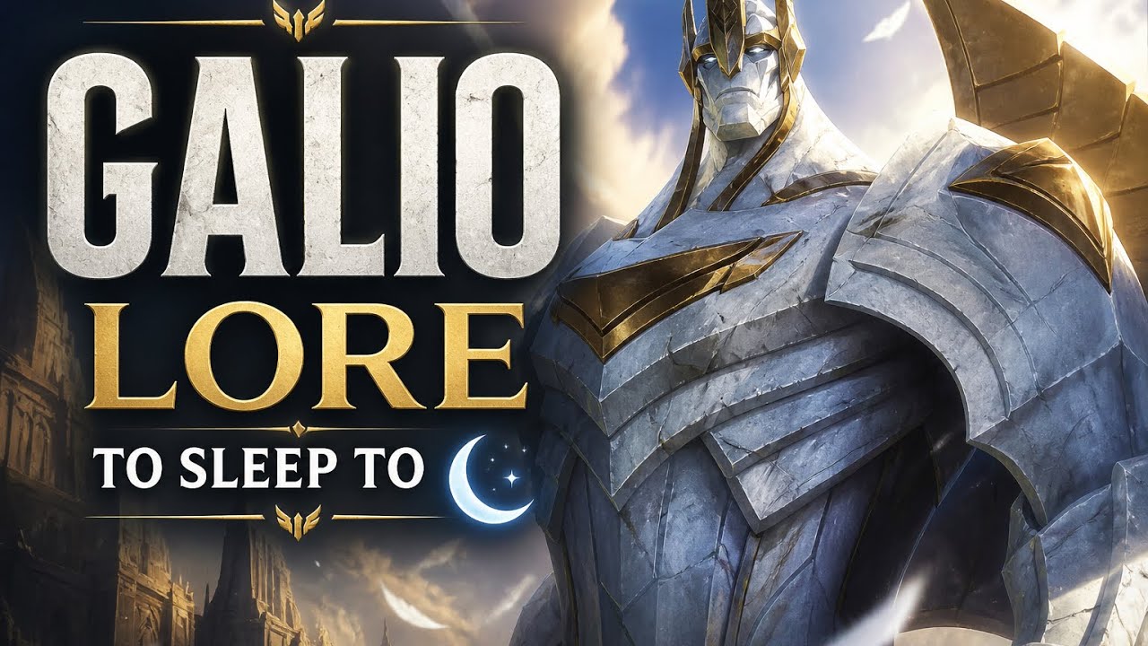 Galio Lore to Sleep To 💤 | The Colossus of Demacia Full Story (Relaxing League of Legends Lore)