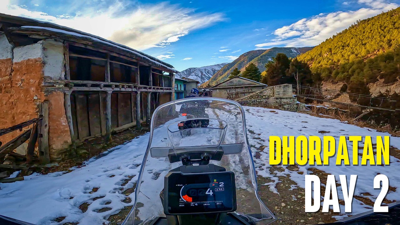 Day 2: The Real Test Begins! Galkot to Dhorpatan | KTM ADV 250 & Husqvarna 250