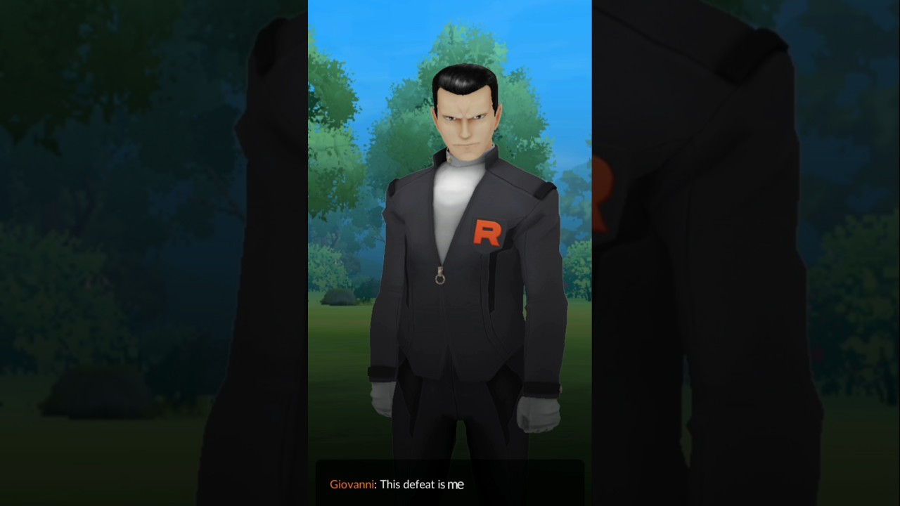 Defeated Giovanni with these Pokemon 