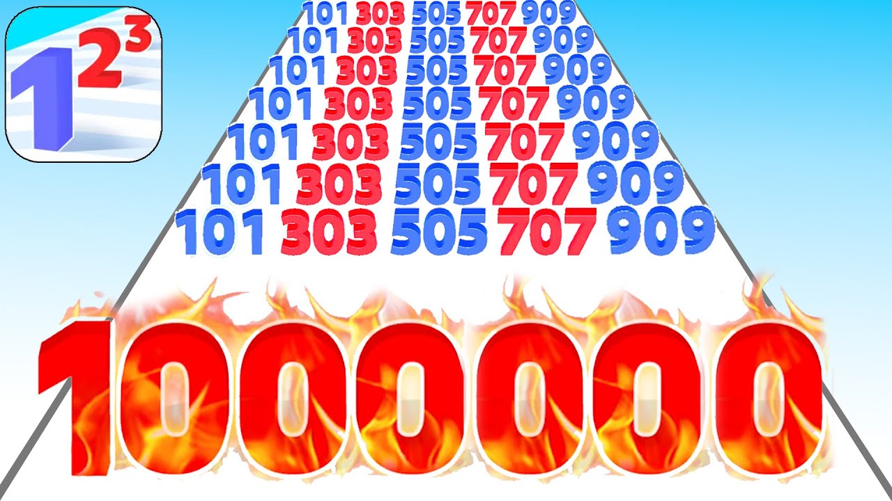 New Satisfying Mobile Game Number Masters Play 10000 Levels Gameplay iOS,Android Walkthrough Free