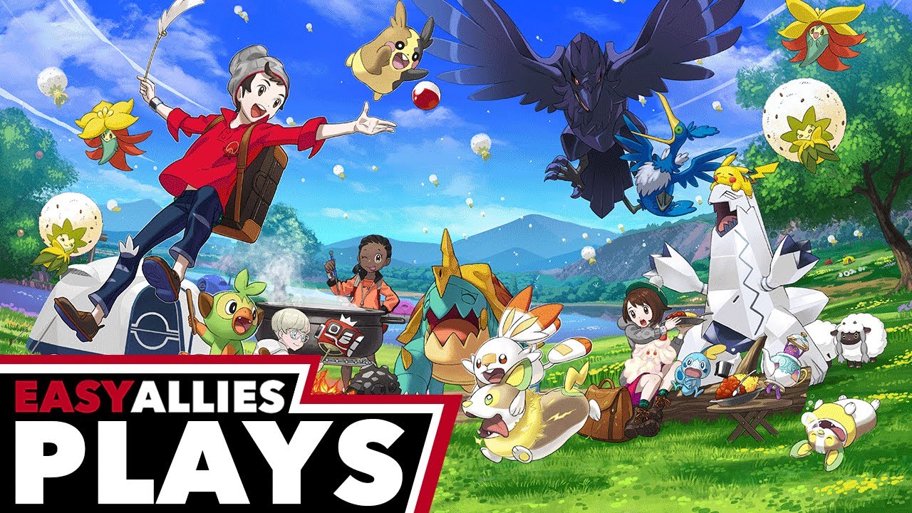 Kyle and his Friend Dan Play Pokemon Sword