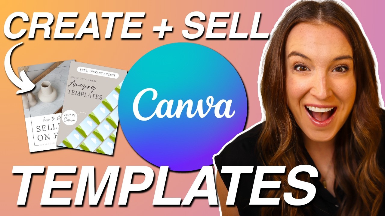 Как продавать шаблоны Canva | Пошаговое руководство по использованию шаблонов Canva для начинающи...