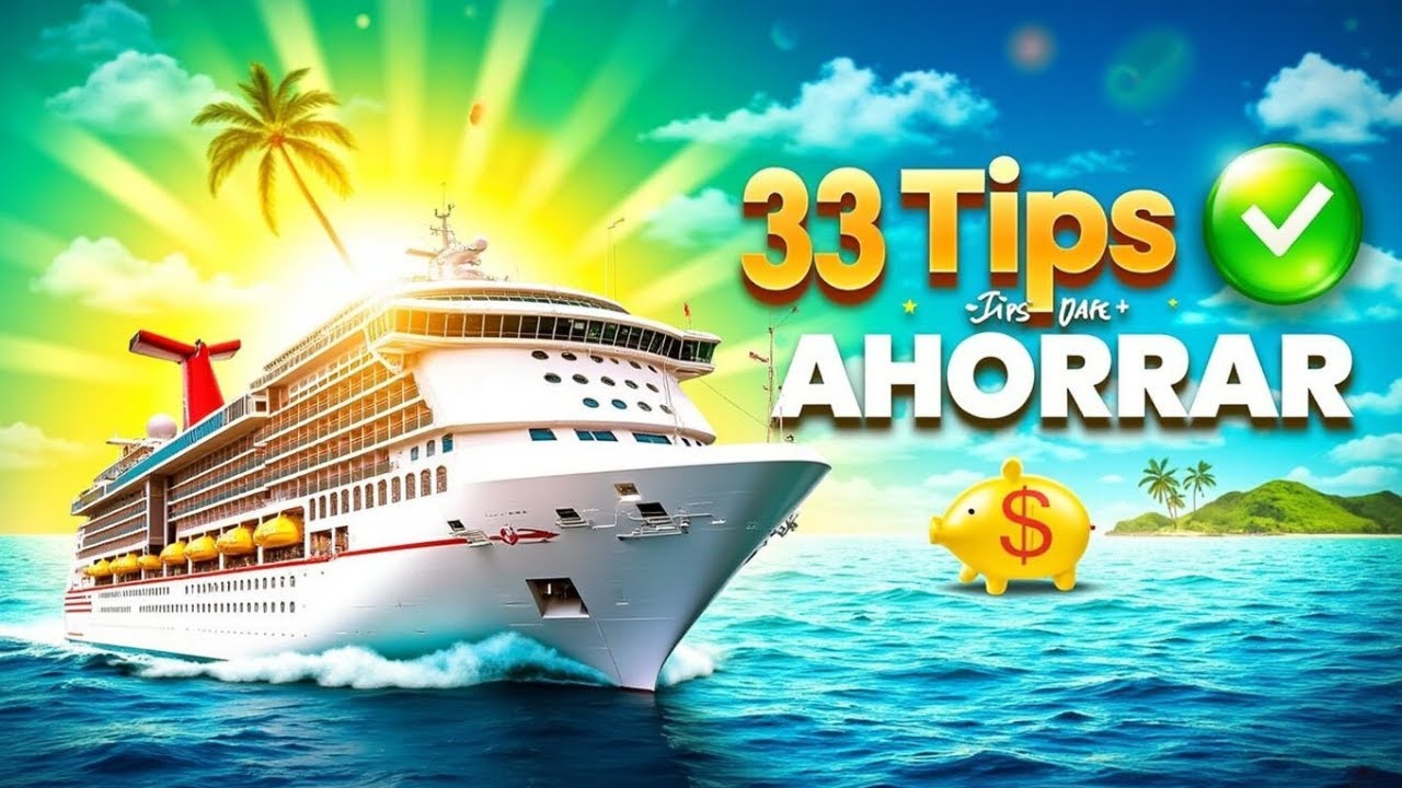 ⛴33 Tips Infalibles para Viajar en Crucero Sin Gastar de Más 💰✅
