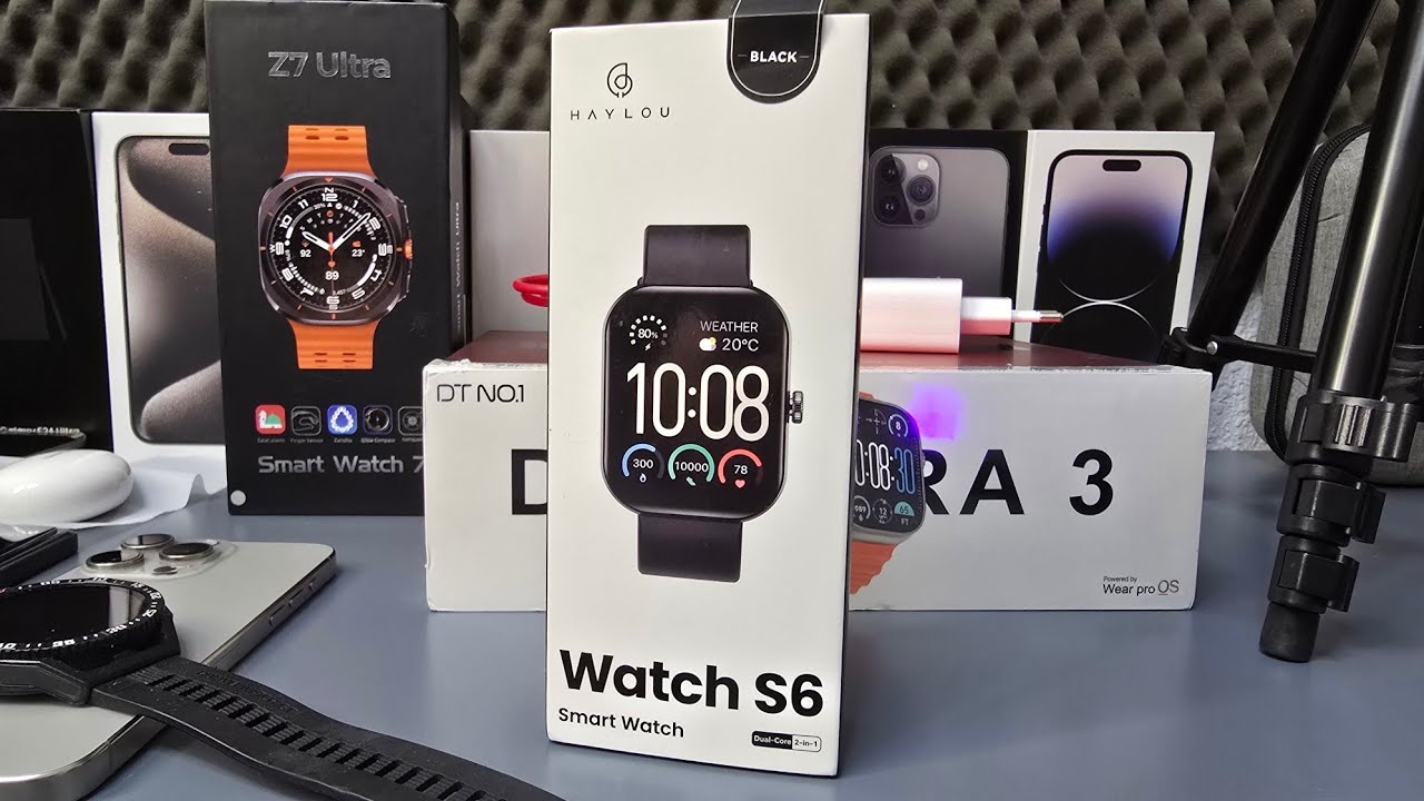 HAYLOU S6 por 19&euro; el mejor SmartWatch econ&oacute;mico del mercado