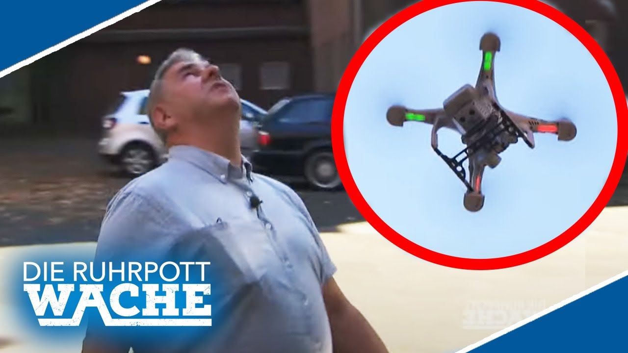 Drohnenangriff vor Polizeiwache! Wer steuert die aggressive Drohen? | Die Ruhrpottwache | SAT.1