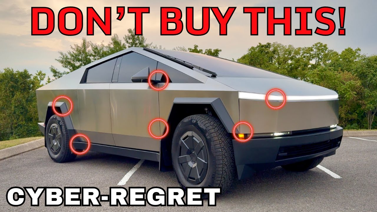 6 Problems With My BRAND NEW Cybertruck | My BIGGEST Regret…