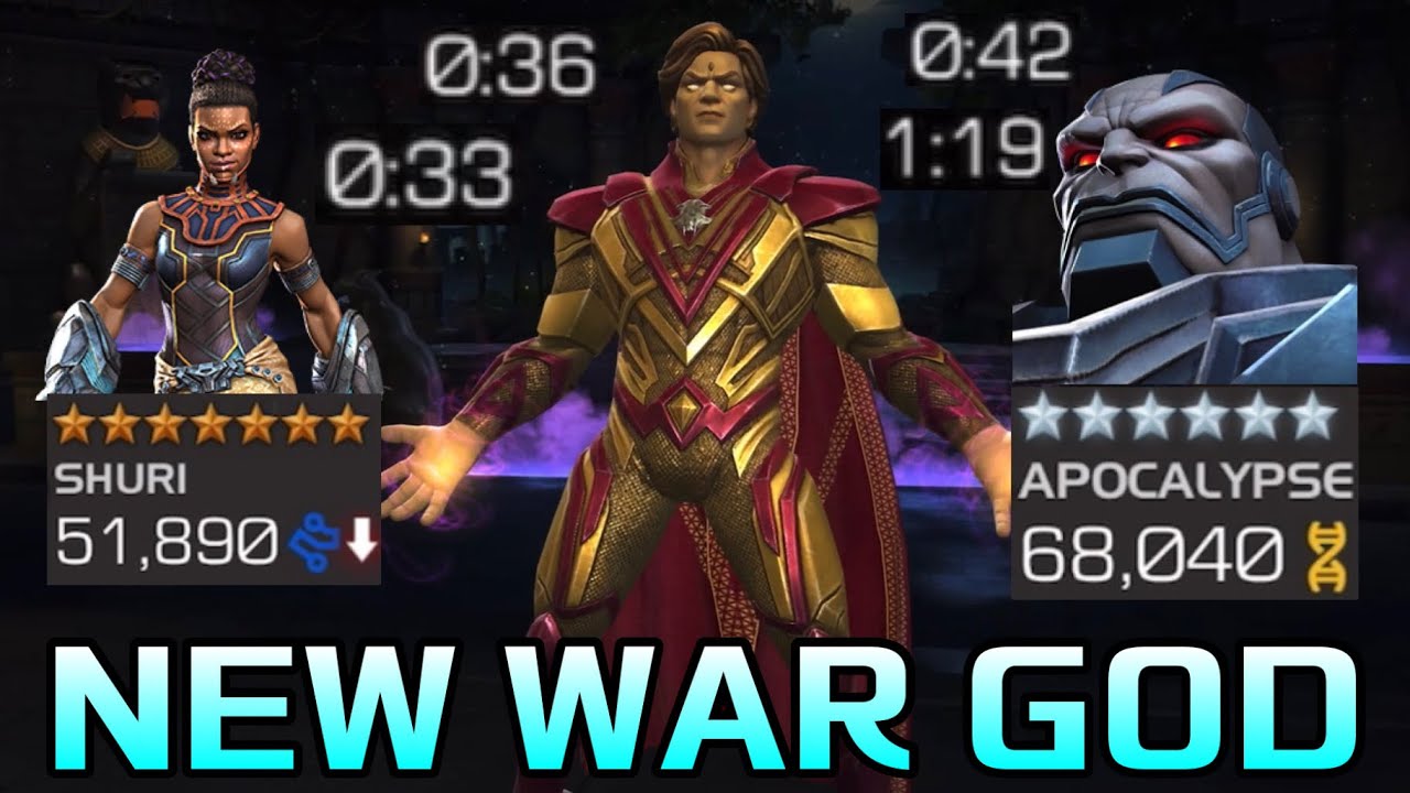 A NEW WAR GOD: Adam Warlock OBLITERATES Rank 5 Apocalypse and More! | MCOC Alliance War