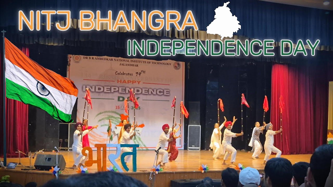 Independence Day Special  | NIT Jalandhar Students Rock the Stage with Bhangra | #nitjalandhar