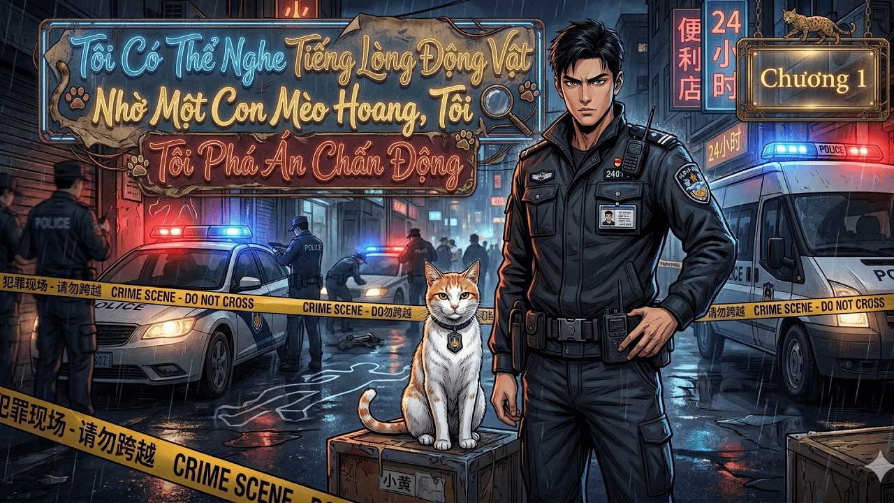 Tôi Có Thể Nghe Tiếng Lòng Động Vật || Nhờ Một Con Mèo Hoang, Tôi Phá Án Chấn Động ~ Chương 1
