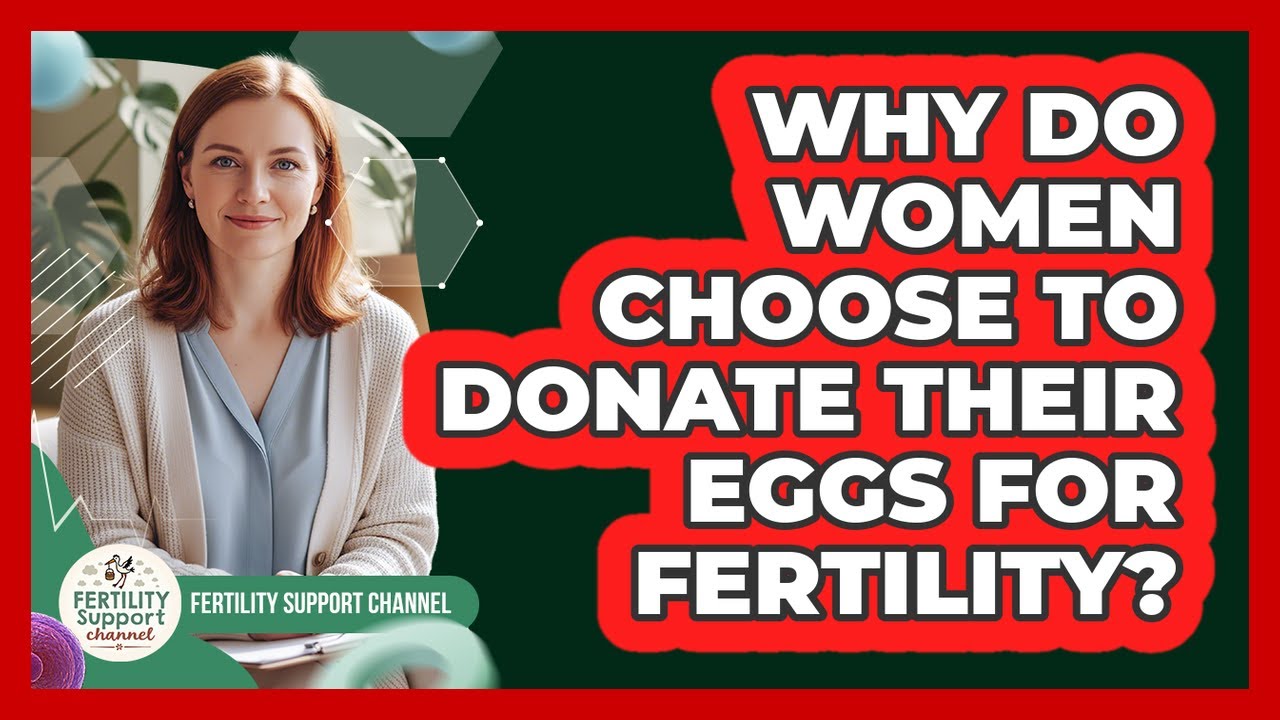 Why Do Women Choose To Donate Their Eggs For Fertility? - Fertility Support Channel