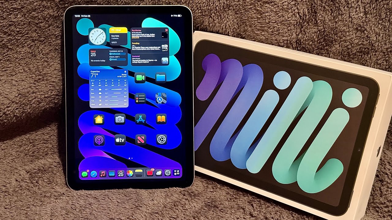 iPad mini (A17 Pro) - Unboxing & Review | TrevorMVlogz